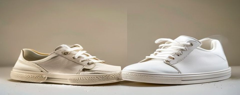 shoe cleaning before after